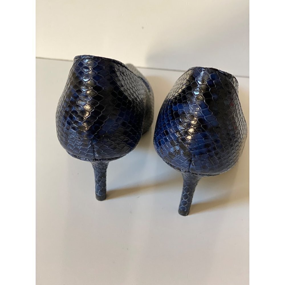 Anine Bing Python Devon Pumps Blue Size Eu 36 Us … - image 7
